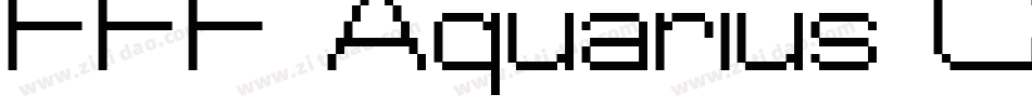 FFF Aquarius Condensed字体转换